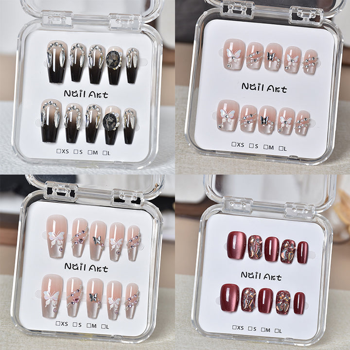 Premium Glamorous Press-On Nail Extensions Stornfield