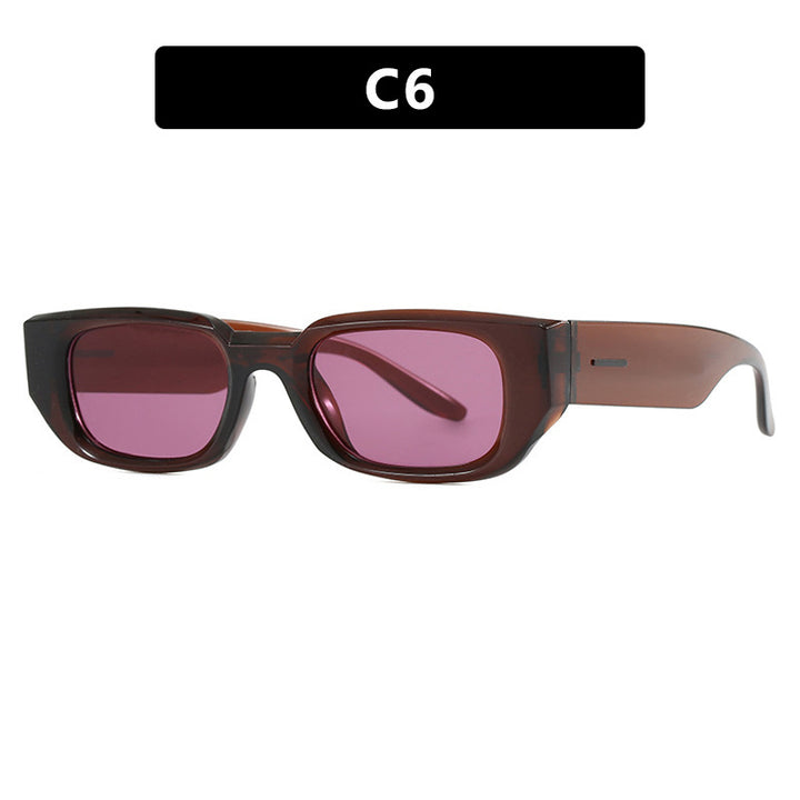 Women's fashionable sunglasses with innovative, transparent frame and polarized lenses Stornfield