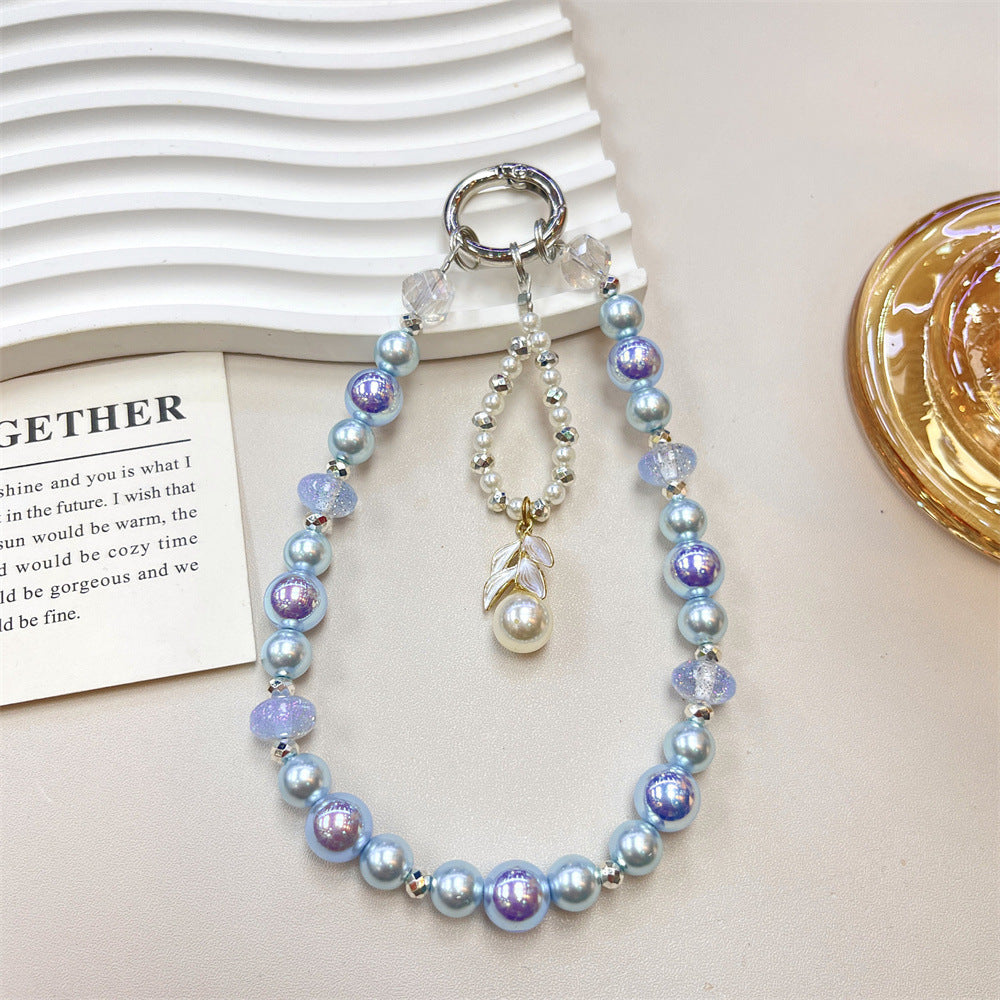 Elegant Pearl Beaded Charm Necklace Stornfield