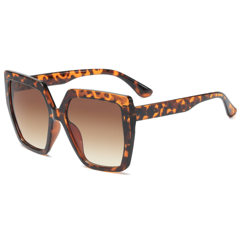 Women’s fashionable transparent sunglasses with square lenses Stornfield