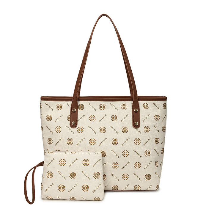 Chic Two-Piece Tote and Pouch Set