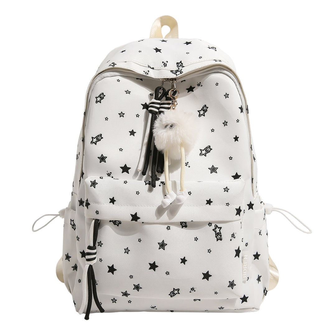 Casual Lightweight Star-Printed Backpack Stornfield