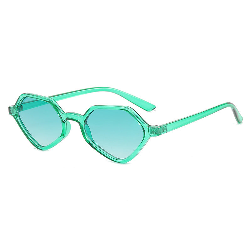 Women's Geometric Design Sunglasses with Mirrored Lenses Stornfield