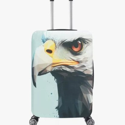 Women hard shell suitcase with stylish flamingo design Stornfield