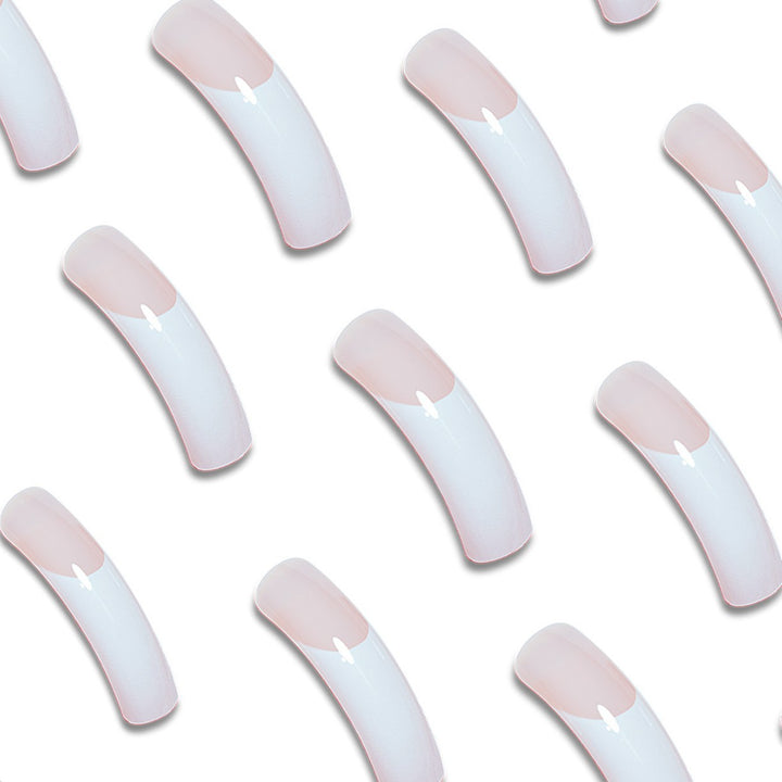 Premium French Tip Press-On Nails Stornfield