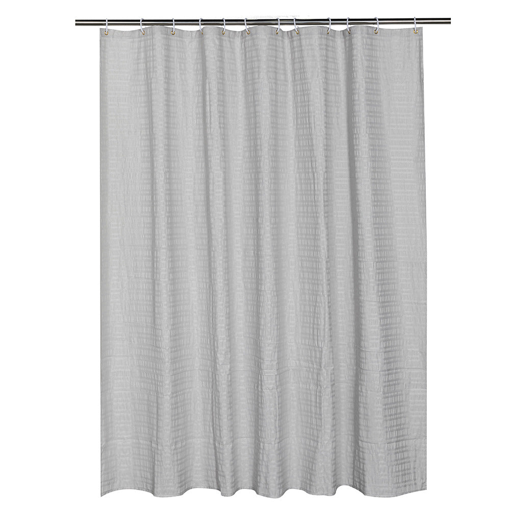Premium Textured Shower Curtain Stornfield