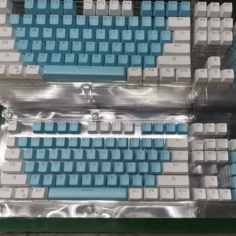 Mechanical gaming keyboard with retro-futuristic design Stornfield
