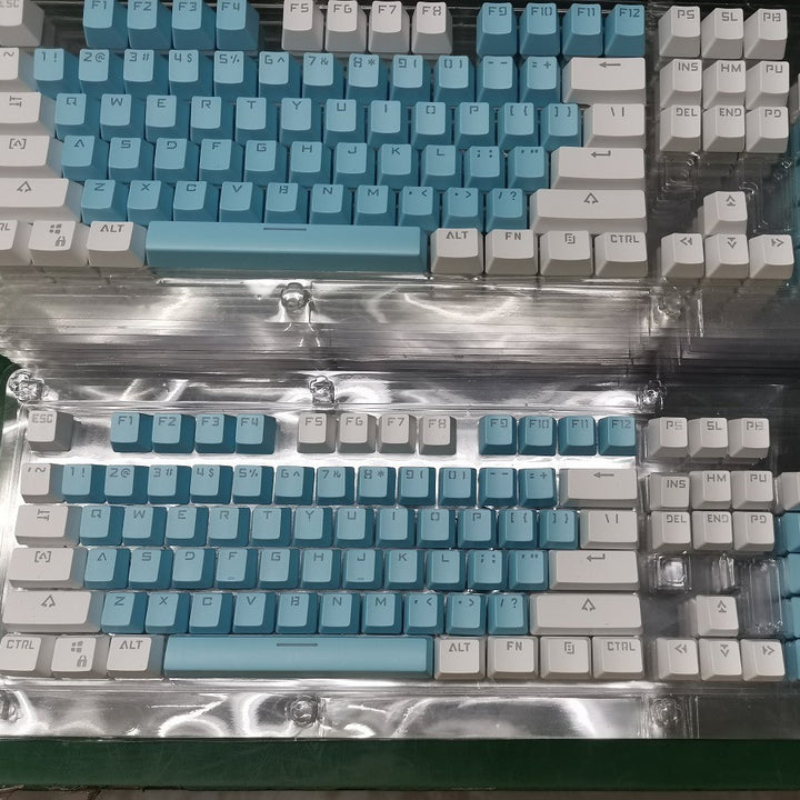 Mechanical gaming keyboard with retro-futuristic design Stornfield