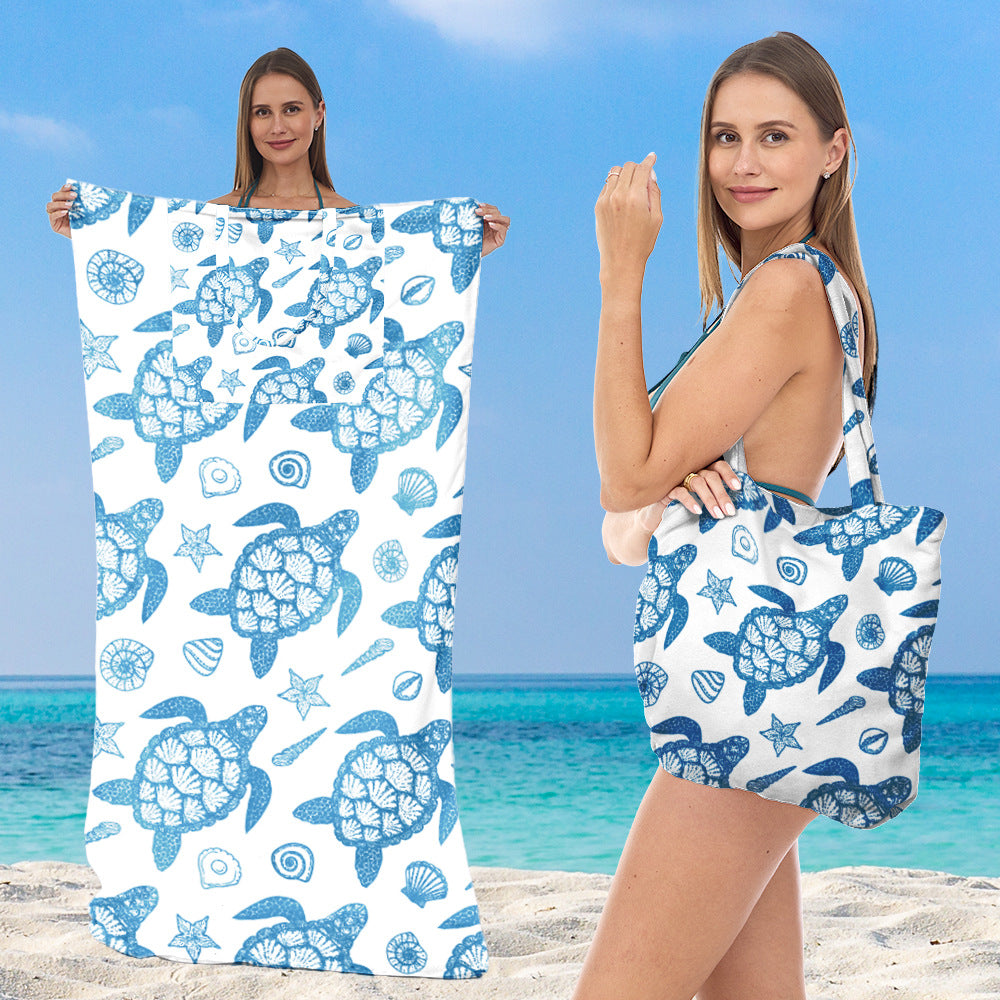 Tote bag with integrated towel Stornfield