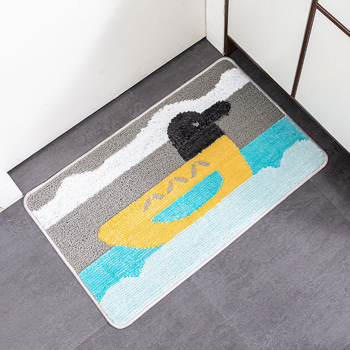 Cat-Themed Welcome Mat