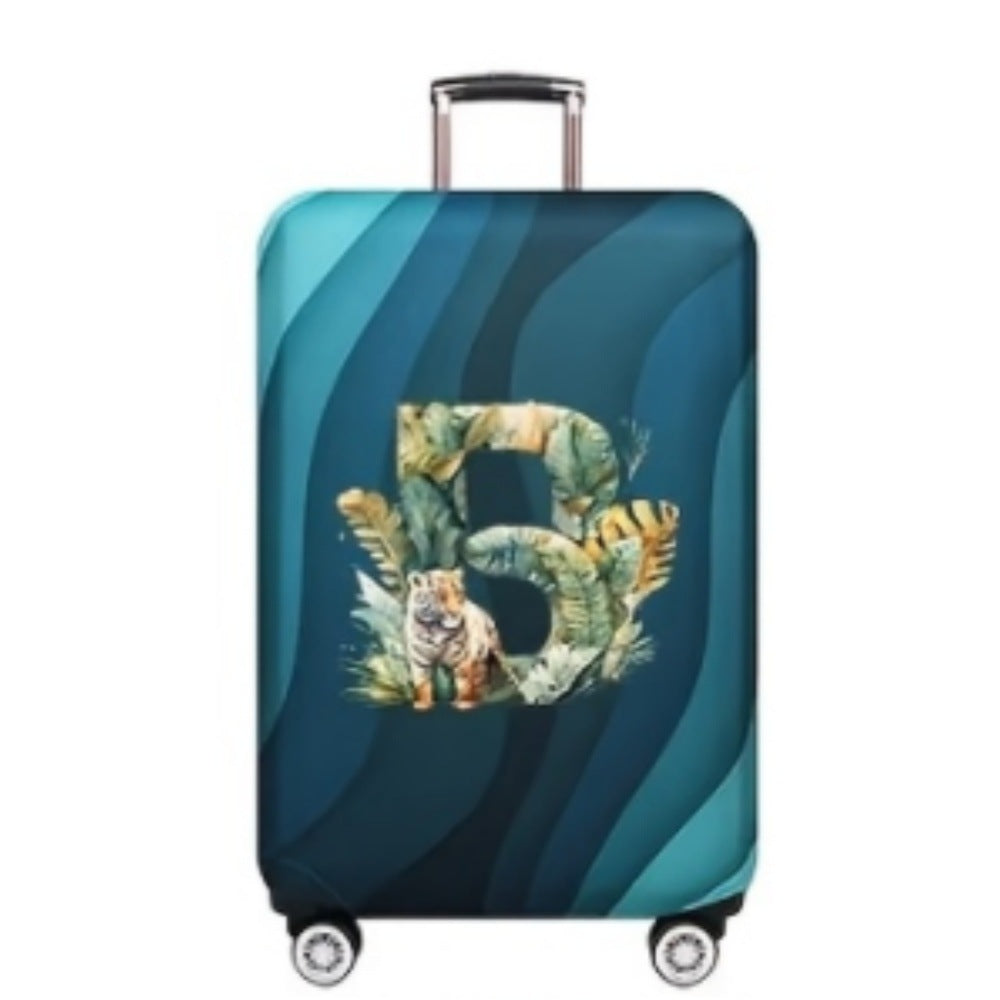 Women's hard-shell suitcase with stylish tiger design Stornfield