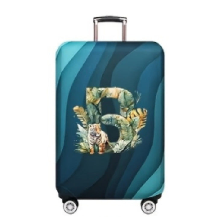 Women's hard-shell suitcase with stylish tiger design Stornfield