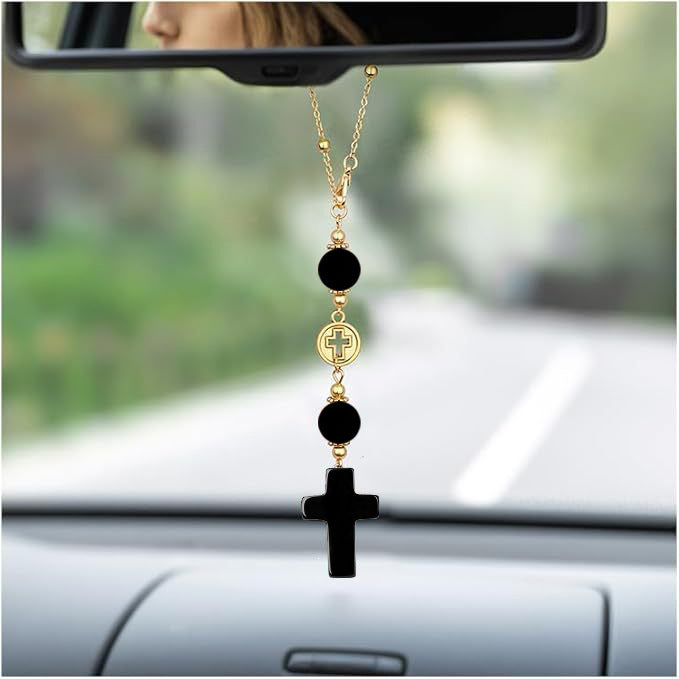 Decorative Cross Car Charm Stornfield