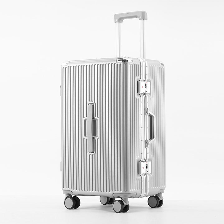 Unisex Stylish High-Impact Ribbed Hardshell Suitcase Stornfield