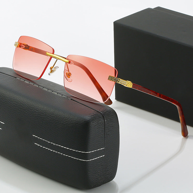Women elegant sunglasses with stylish metal frame Stornfield