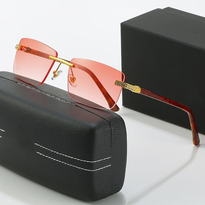 Women elegant sunglasses with stylish metal frame Stornfield