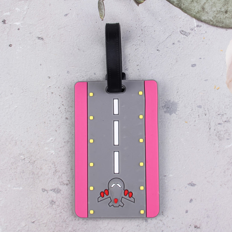 Airplane Runway Luggage Tag Stornfield