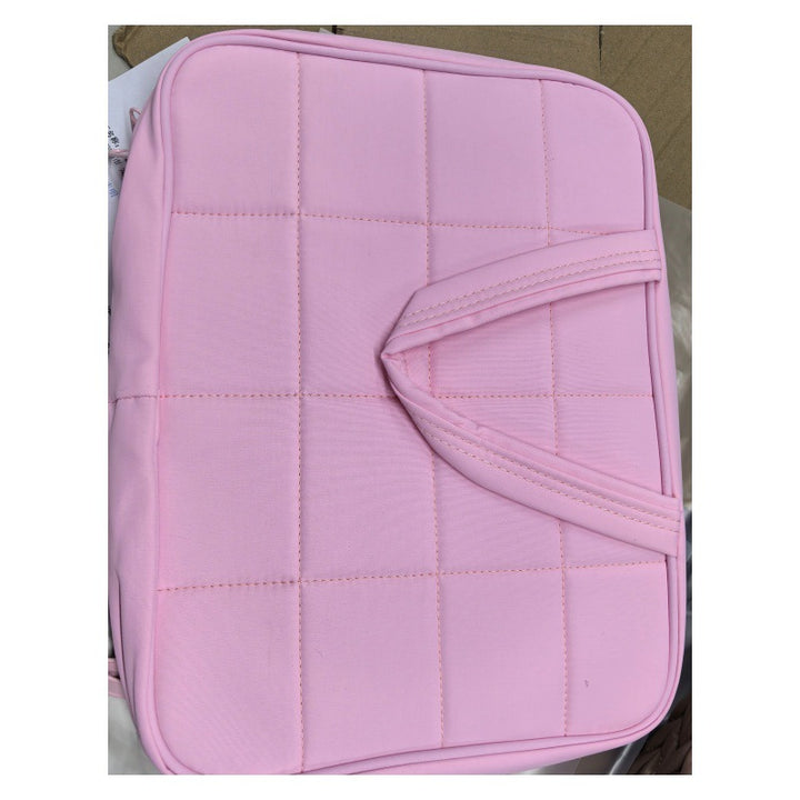 Padded cosmetic organizer bag with practical hanging system Stornfield