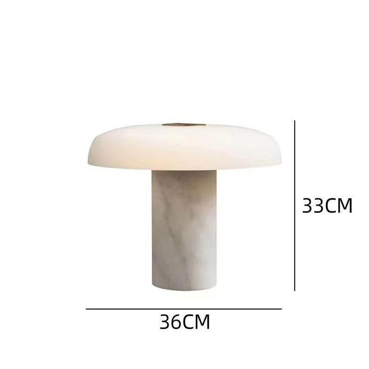 Contemporary Mushroom-Shaped Table Lamp