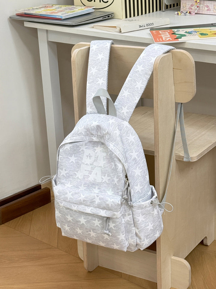 Stylish Star-Print School Backpack Stornfield