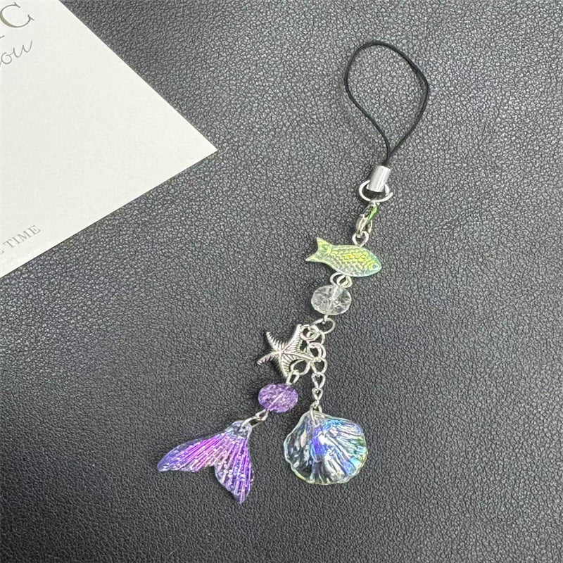 Decorative Sea-Themed Charm Keychain Stornfield