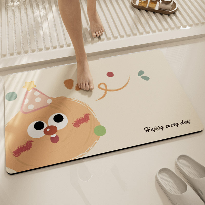 Fun-Themed Soft Bath Mat