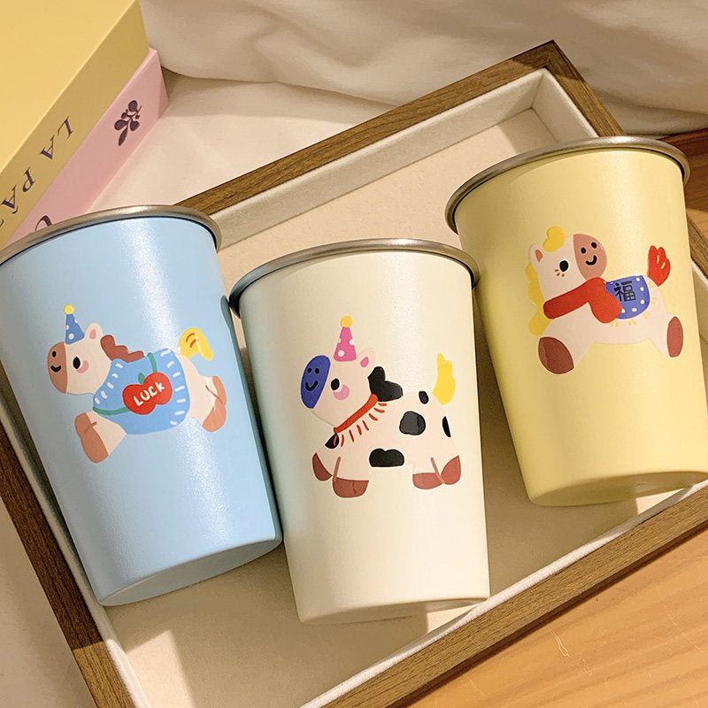 Toothbrush holder with cheerful animal design Stornfield