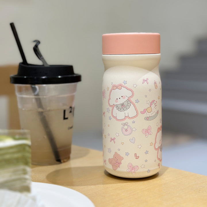 Women Insulated Water Bottle with Cute Animal Design Stornfield