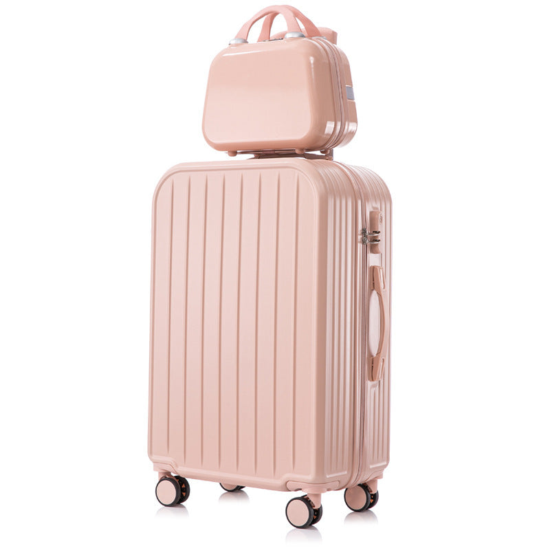 Lightweight Hard-Shell Rolling Suitcase Stornfield