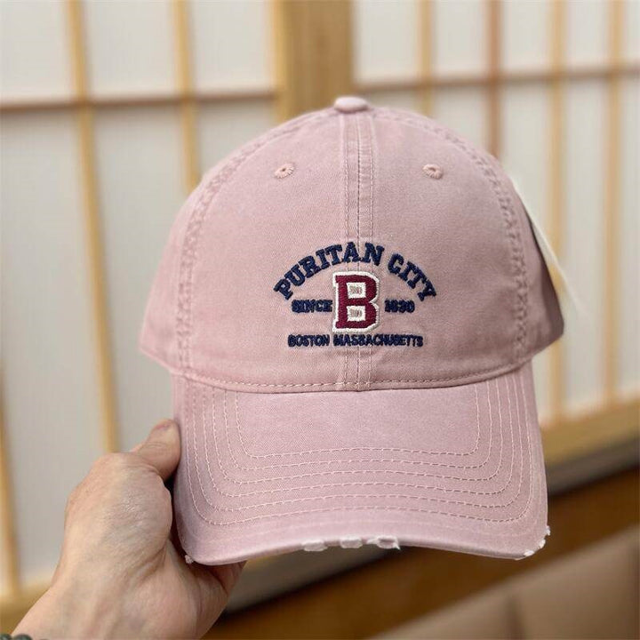 Women's Vintage Distressed Embroidered Baseball Cap Stornfield