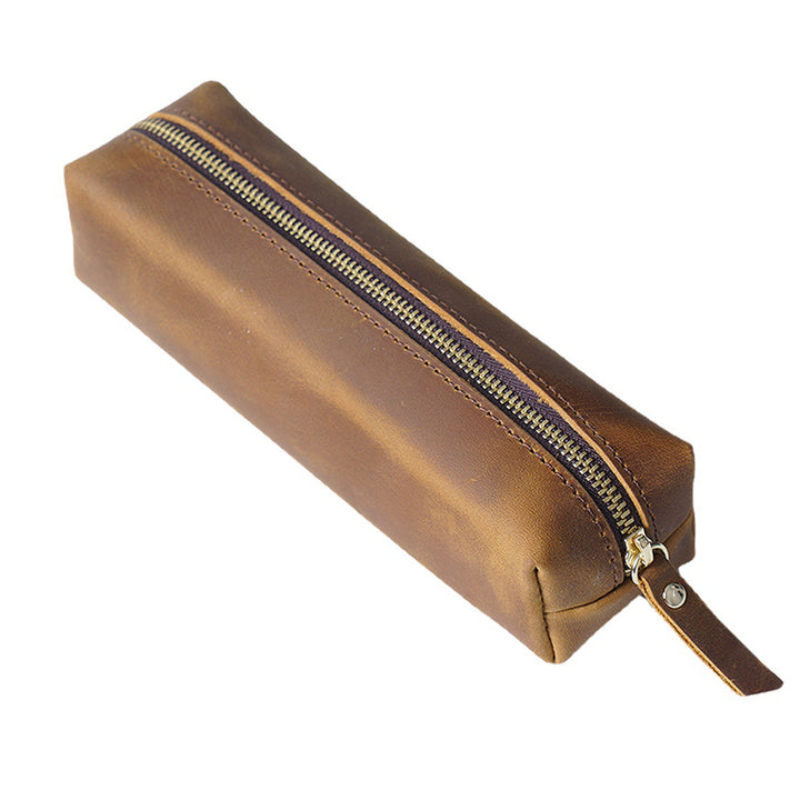 Premium Leather Pencil Case