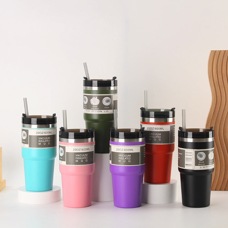 Women Insulated Drinking Cups with Reusable Straw Stornfield