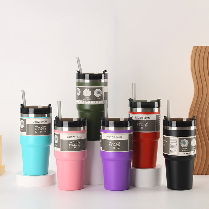 Women Insulated Drinking Cups with Reusable Straw Stornfield