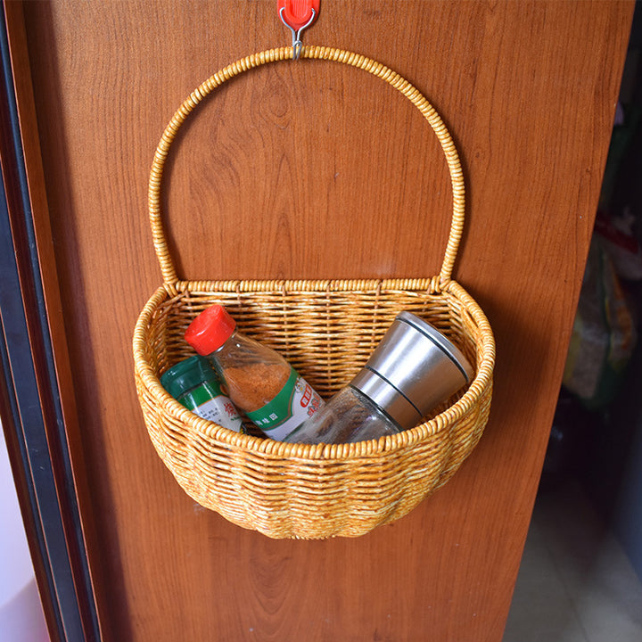 Handcrafted Storage Wicker Basket Stornfield