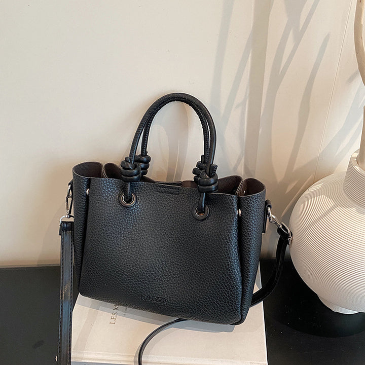 WoElegant Textured Handheld Tote Bag Stornfield