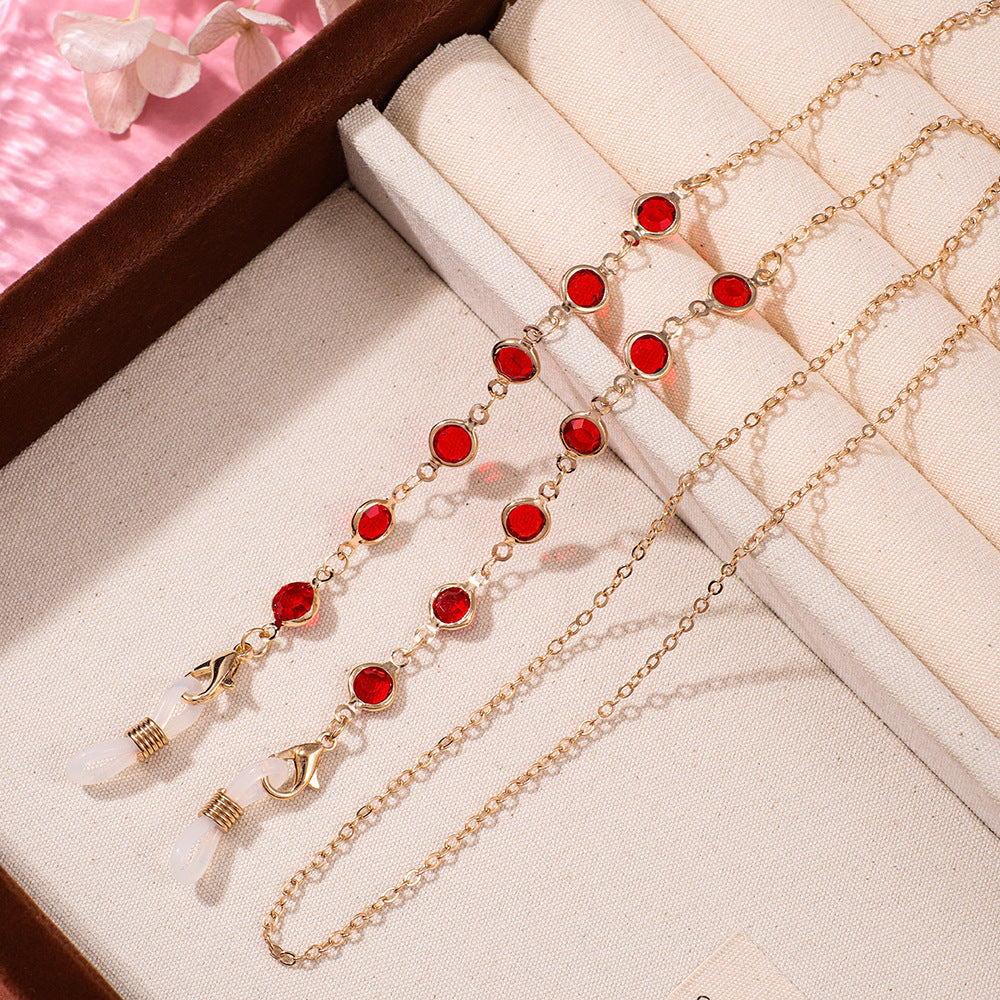 Artistic Beaded Eyewear Chain Stornfield