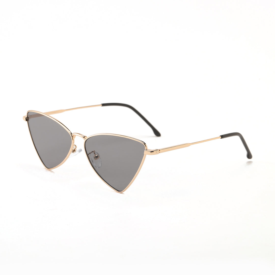 Women trendy Cat-Eye sunglasses with golden accents Stornfield