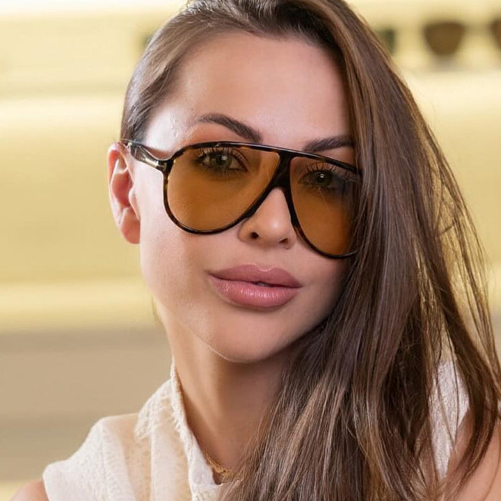Women fashionable glasses with large trendy frame Stornfield