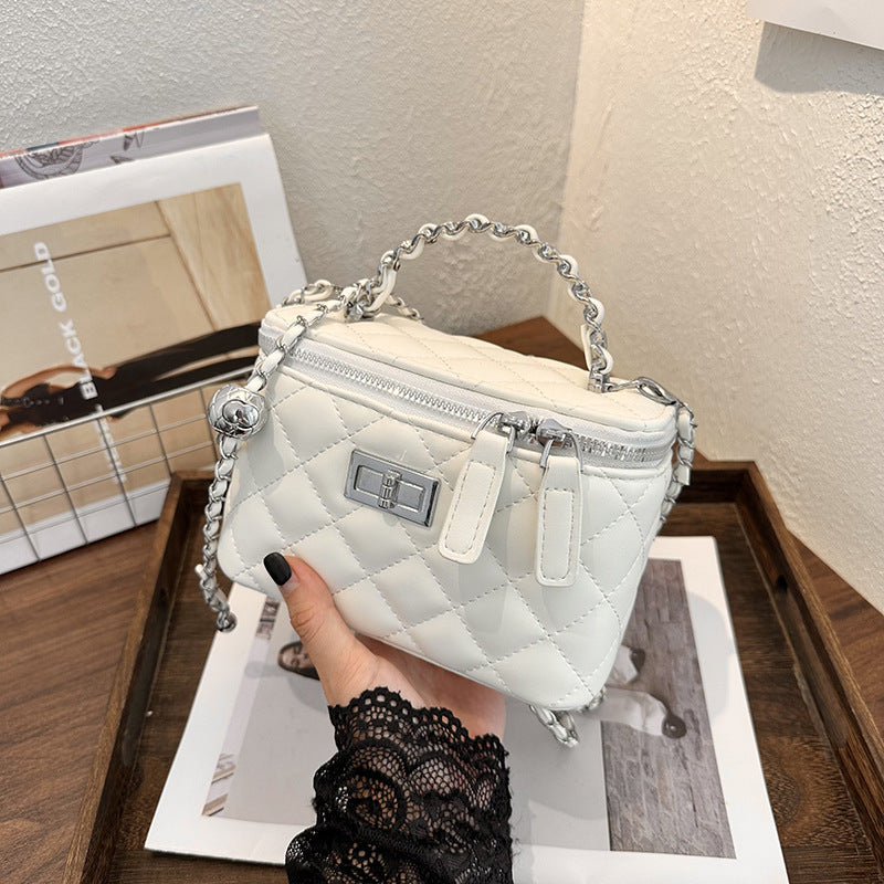 Quilted Mini Handheld Crossbody Bag