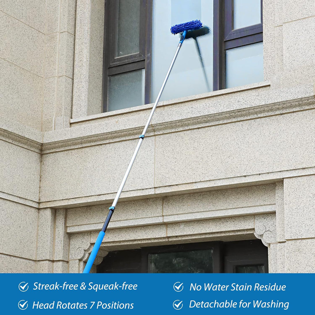 High-Performance Cleaning Kit with Adjustable Pole Stornfield