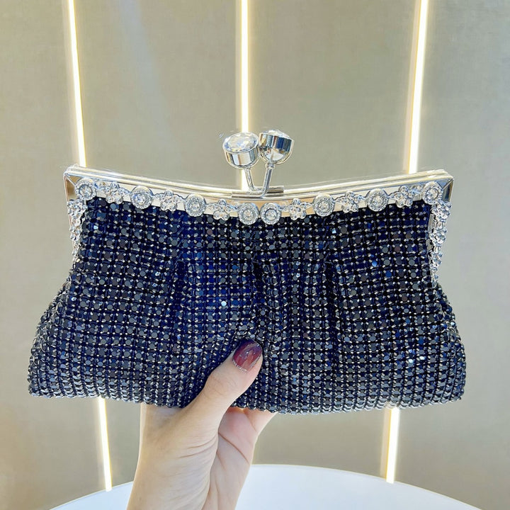 Glittering Crystal Clutch