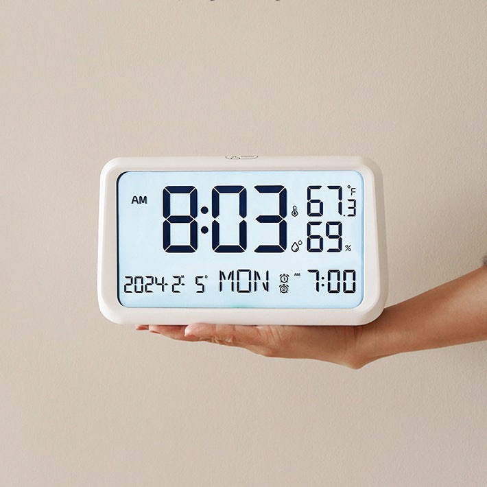 Digital alarm clock with temperature and humidity display Stornfield