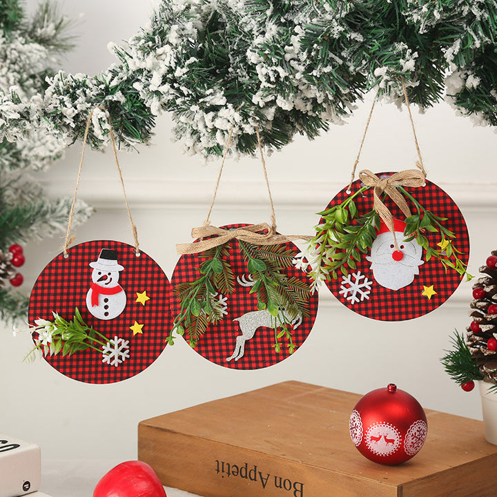 Decorative Christmas ornaments with snowman motif Stornfield