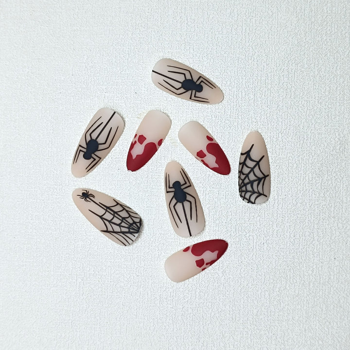 Artistic Halloween-Themed Press-On Nails Stornfield 1789805088