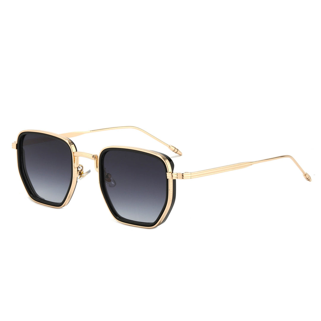 Ladies Square Designer Sunglasses with Stylish Metal Frame Stornfield