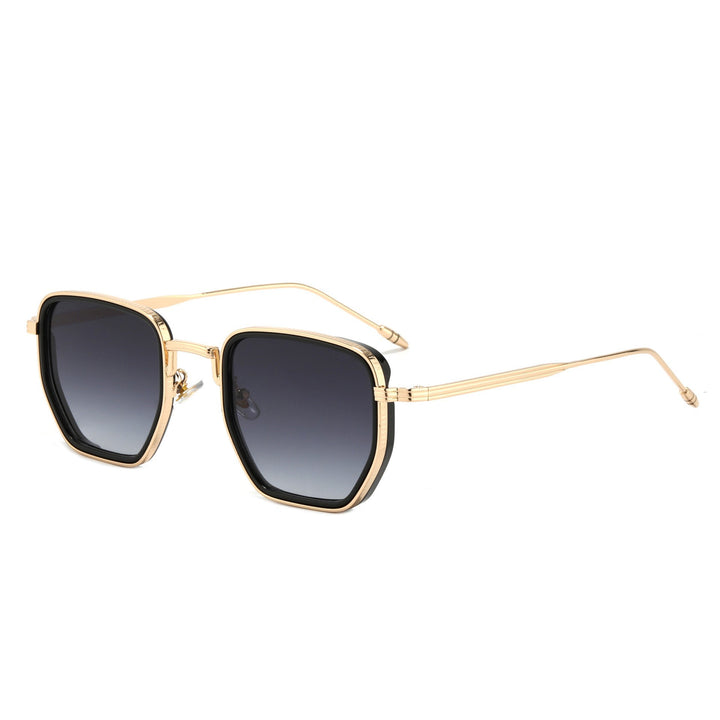 Ladies Square Designer Sunglasses with Stylish Metal Frame Stornfield