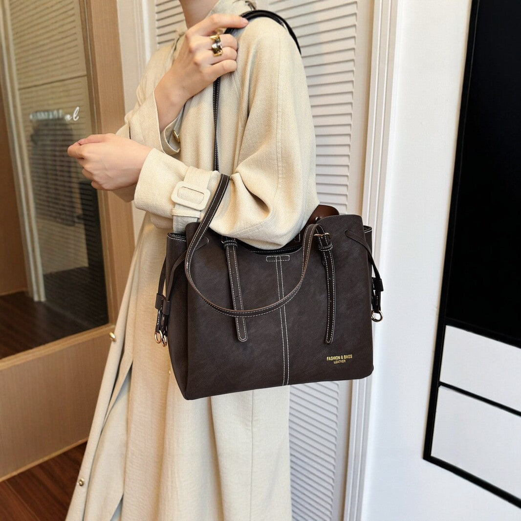 Versatile Everyday Leather Tote