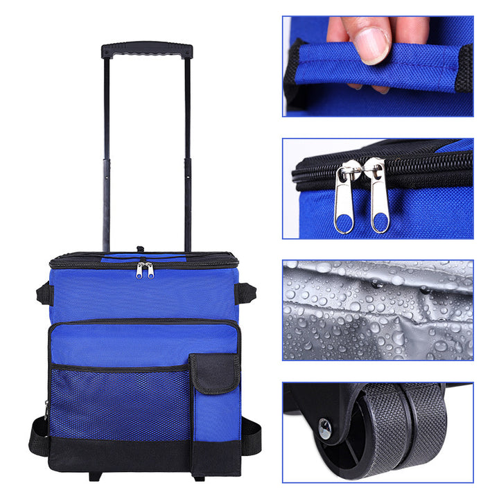 Women’s cooler trolley with expandable storage Stornfield