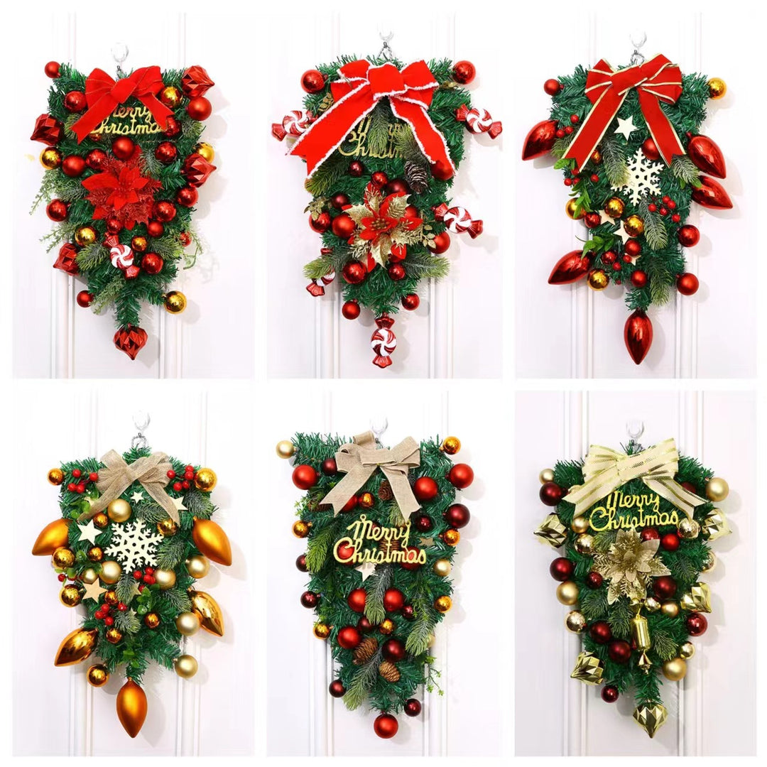 Festive Christmas Wreath Decoration Stornfield