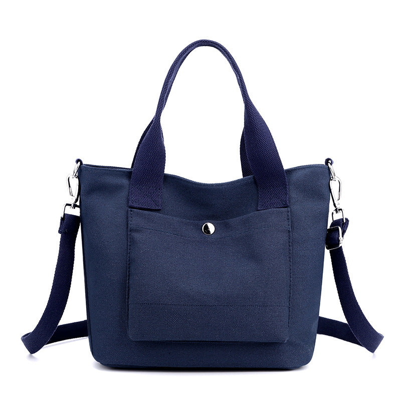 Compact Multi-Functional Canvas Handbag Stornfield